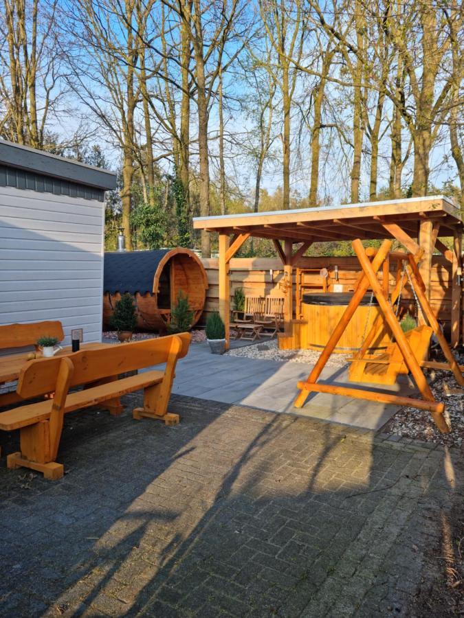 Chalet Harmony Prive Wellness Putten Exterior photo